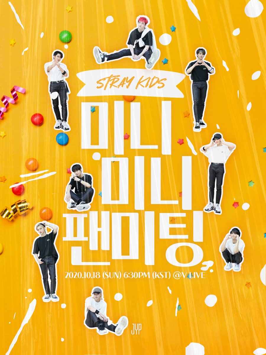 Stray_Kids's tweet photo. Stray Kids(스트레이 키즈) 미니 미니팬미팅🌟

https://t.co/YhbNC5NZ57

20.10.18 6:30PM (KST)
COMING SOON❣

*현장 상황에 따라 시작 시간은 변동될 수 있습니다.

#StrayKids #스트레이키즈
#IN生 #INLIFE
#BackDoor #백도어
#YouMakeStrayKidsStay
#미니미니팬미팅 #MiniMinifanmeeting https://t.co/gqHWcYlkgl