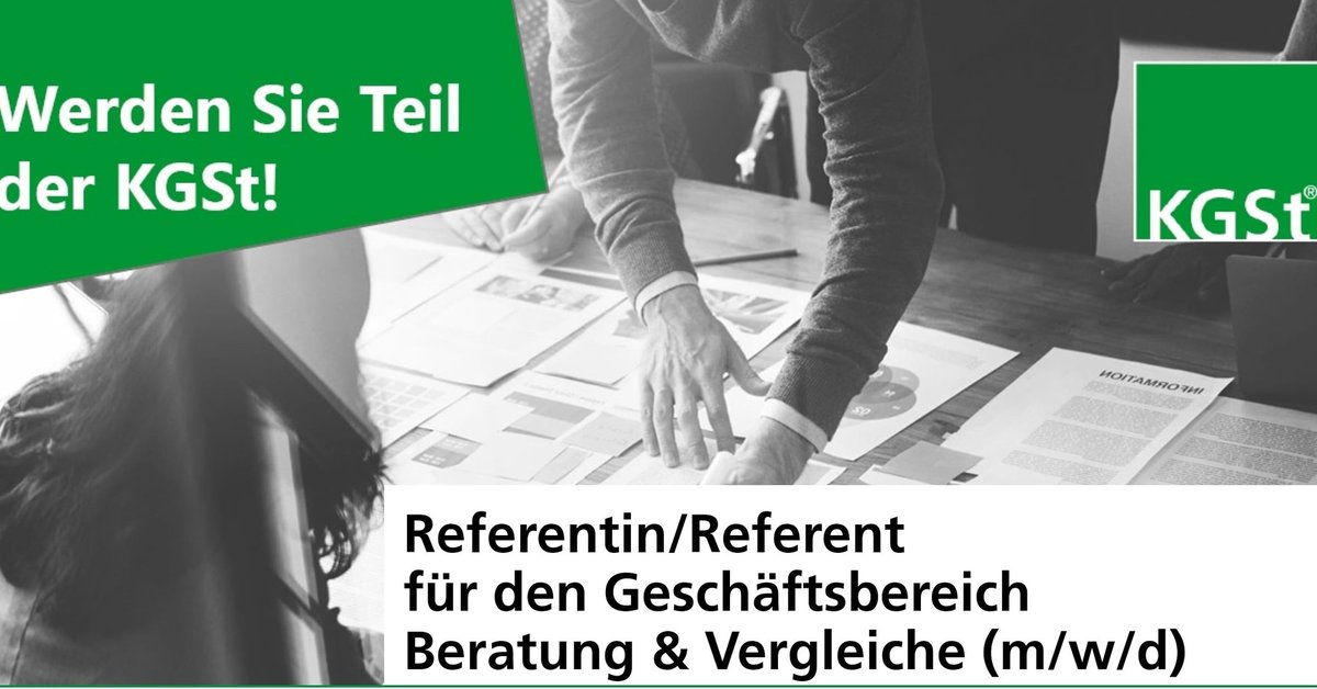 Maximilian Welter (@maximilian_pe) on Twitter photo Werde Teil der @KGSt_de 💚! Wir freuen uns auf motivierte und interessierte Menschen. Alle Infos gibt's auf kgst.de 👏.
#Beratung #kommunal #neuejobs Werde Teil der @KGSt_de 💚! Wir freuen uns auf motivierte und interessierte Menschen. Alle Infos gibt's auf kgst.de 👏.
#Beratung #kommunal #neuejobs