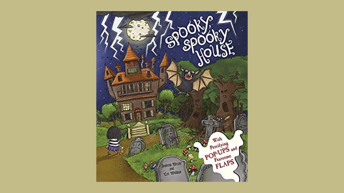 It’s Halloween soon and if you’ve not got Spooky, Spooky House by <a href="/andrewweale/">Andrew Weale</a> and <a href="/leewildish/">Lee Wildish</a> you’re missing a trick.

See what I did there?

It’s a lift the flap book where the narrator warns readers not to go touching ANYTHING. Do you think children will take heed?