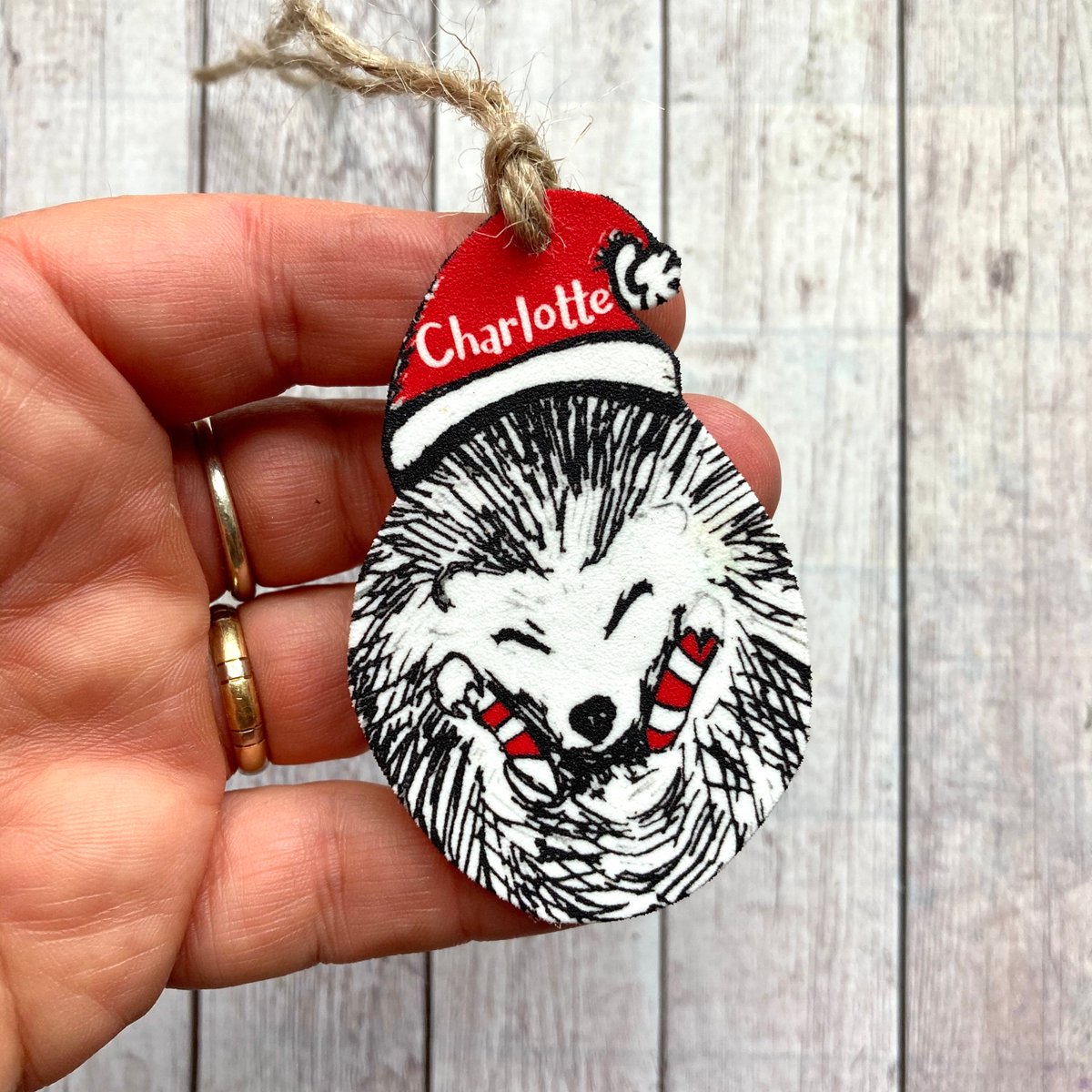 buck_lj's tweet image. Personalised Hedgehog Christmas Decoration, Christmas 2020, Custom Ornament, Holiday Decor, Shrink Plastic, Unique Christmas Hedgehog. tuppu.net/7c9142e5 #Etsy #Slumbermonkey #CustomHoliday