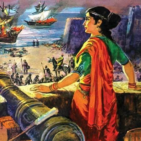 Rani Abbakka ChowtaQueen of Ullal, hailed as one of the first female freedom fighters of India and as being “the only woman in history to confront, fight and repeatedly defeat the Portuguese”. She defended the region for 4 decades in the latter half of the 16th century.