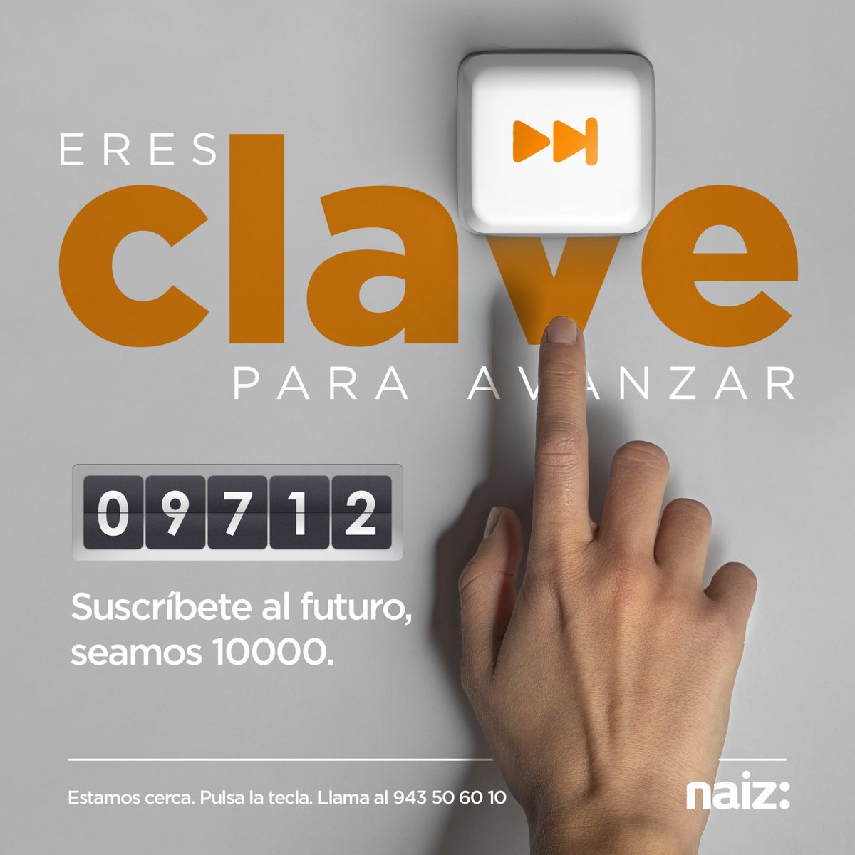 garanet's tweet photo. ¡Hoy hemos superado las 9️⃣7️⃣2️⃣2️⃣ suscripciones! Solo quedan 288 para llegar a las 10.000.
Tú también #EresClave para avanzar. https://t.co/DXpOB1wKEg
#ExpolioGARA #FuntsezkoaZara https://t.co/056sPsjdbV