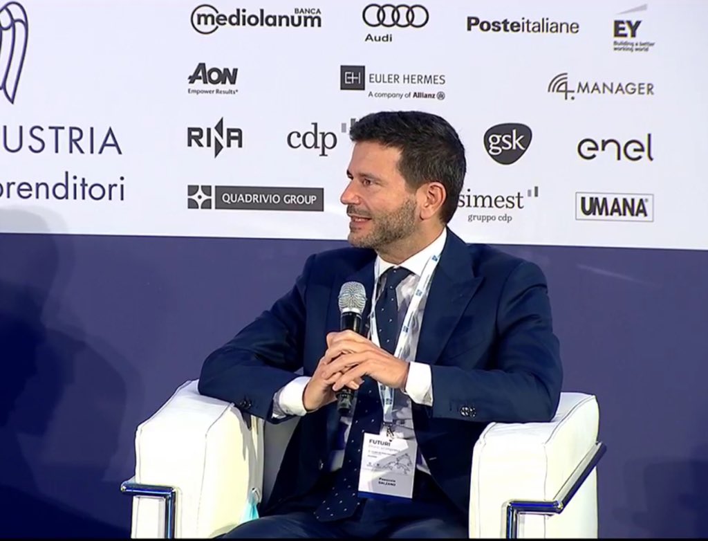 Il Presidente di <a href="/SIMEST_IT/">SIMEST</a> <a href="/PSalzano/">Pasquale Salzano</a> e il supporto alle #PMI nel processo di internazionalizzazione 

#futuri2020 #17ottobre