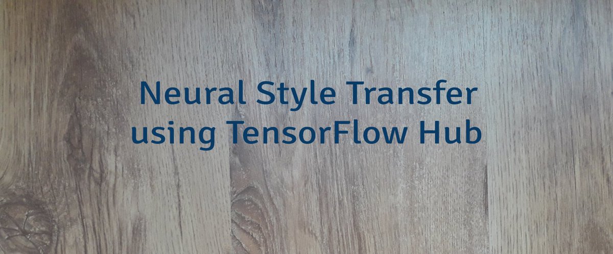 Neural Style Transfer (NST) allows to adapt the style from one image to another.

Learn how to use NST to create artificial art with #TensorFlow Hub: lindevs.com/neural-style-t…

#NeuralStyleTransfer #ArtificialArt #TensorFlowHub #DeepLearning #MachineLearning #AI #PreTrainedModel