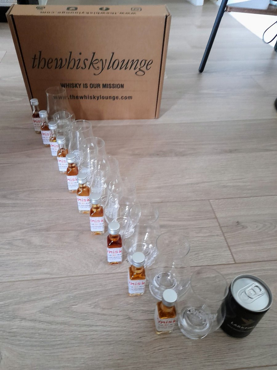 All set for the #festivalinabox Asian #whiskey session with @TheWhiskyLounge