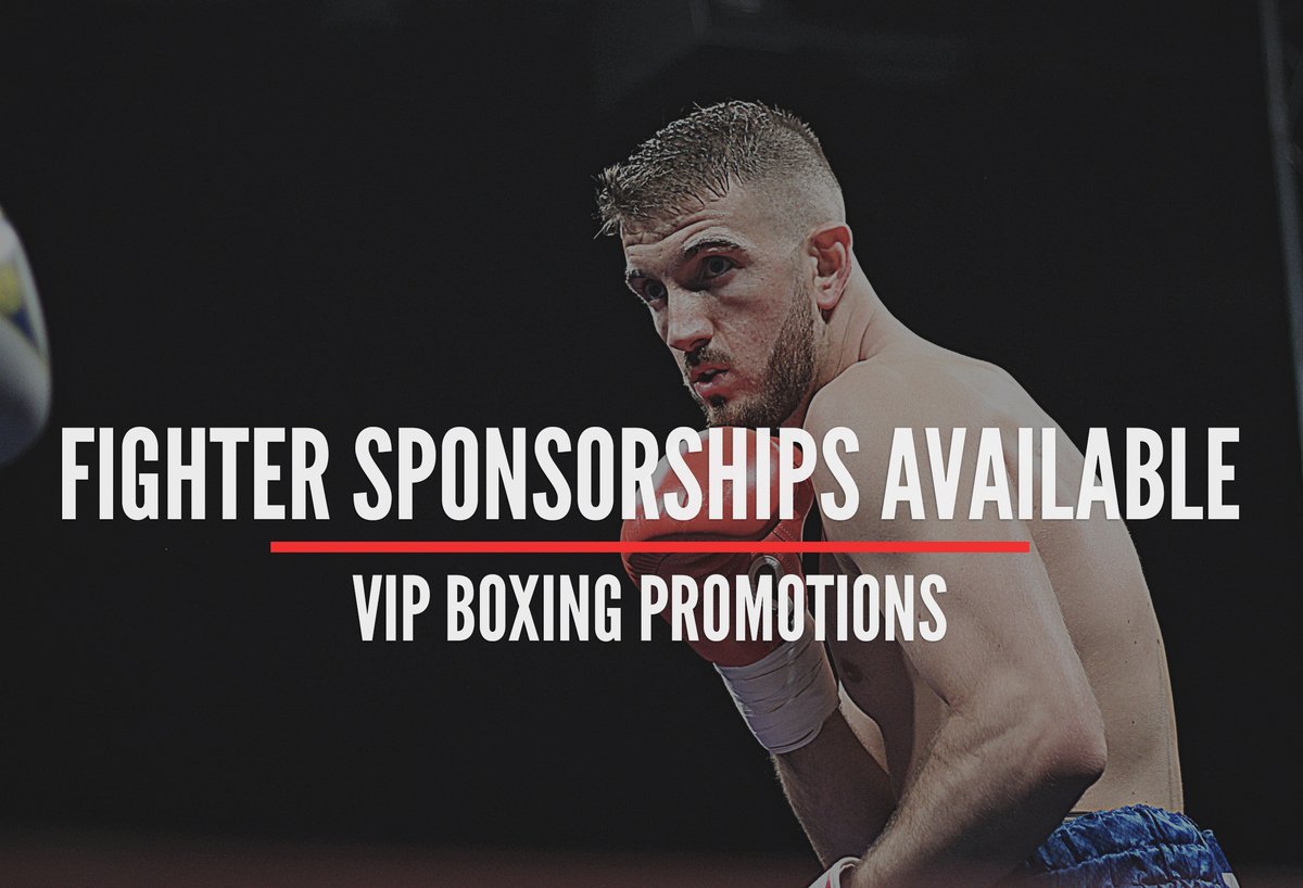 VIPBoxingTV's tweet image. Looking for exposure? #Sponsor one of our VIP fighters who are watched by over 35,000 people on average! Contact us, marketing@vip-ltd.co.uk