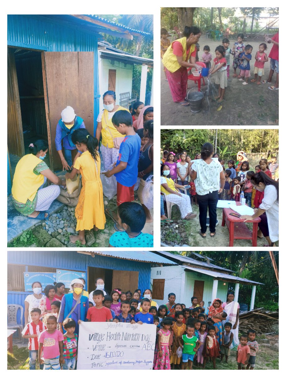 AsabenF's tweet photo. VHND held at yanpha under Tongtongo Hwc-sc
Health education imparted on Importance of maintening proper hygiene 
#hamdwashing practice lead by Anganwati workers 
@NagalandNhm @pairson4 https://t.co/Vgea7GYnCa