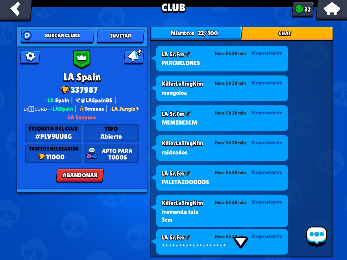 Bogaso's tweet photo. ⚠️Hola a a todos. Nos han raideado LA Spain de madrugada. Nunca he pedido ningún tipo de favor. Por favor, necesitamos ayuda para llenar el club. Si no podéis unirse, al menos un RT se agradece muchísimo.

PD: Aunque estén acusando a otro club, dudamos que fueran ellos

#PLV9UU8G https://t.co/pbXtRzDAEL