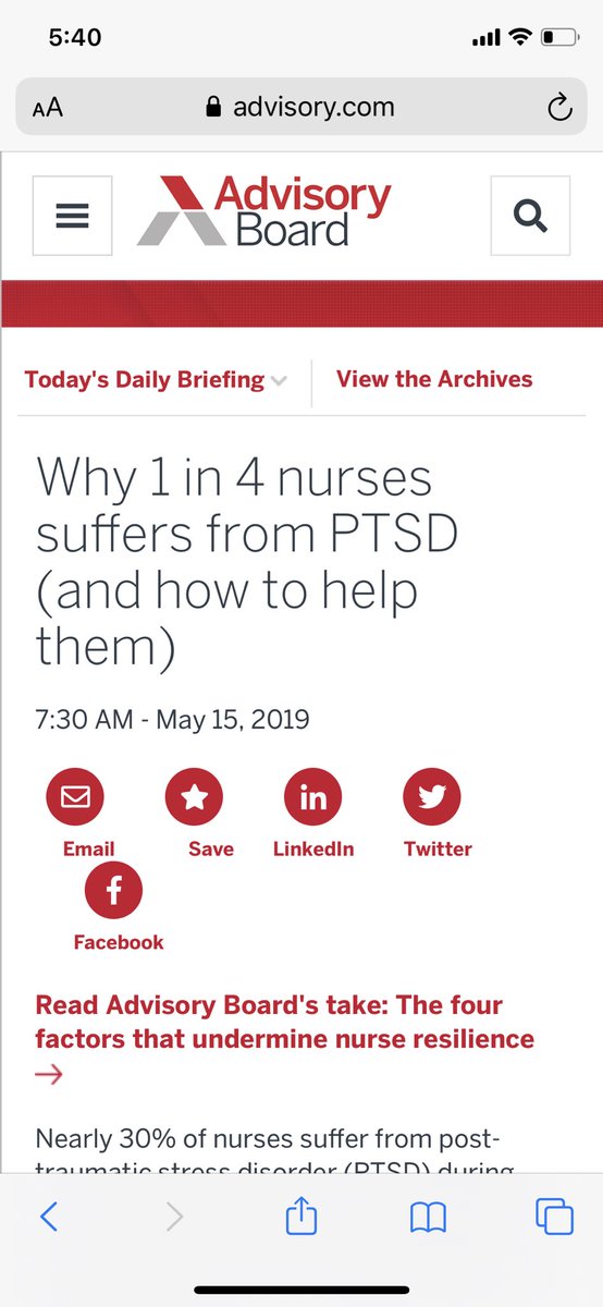 No, NOT a “beautiful”  #business model - depleting your most credentialed workers w/ high  #PTSD &  #suicide among  #clinicians yet is what I see in  @LinkedInI may be a “Top Voice” x 4 & in top 1% as an  #Influencer in  #healthcare per  #LinkedIn’s  #SoMe scorewho signs budgets?