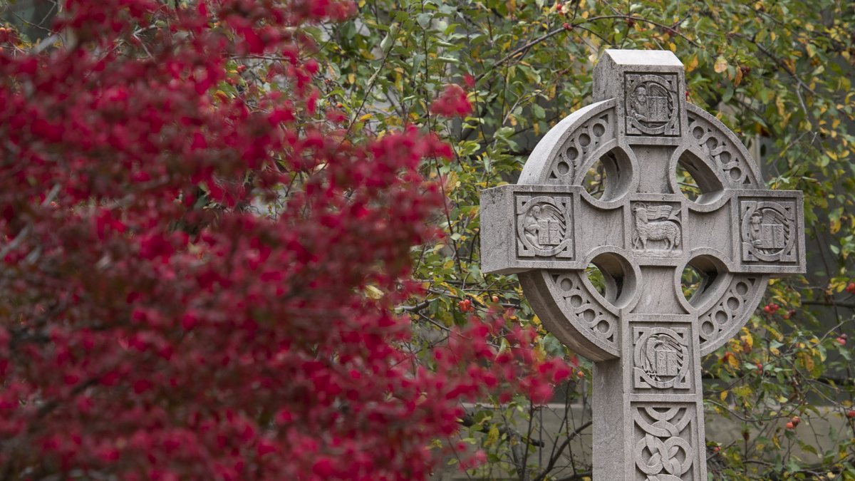 TrinityBuffalo1's tweet photo. Autumn in the courtyard. #trinitybuffalo #trinitybuffaloshutterbugpriest
#buffalony #buffalochurches #everydayaphoto #autumnleaves #episcopal #preservationbuffalo #theepiscopalchurch #architecture #historicbuffalo #celticcross https://t.co/Bz6W7JV2kp