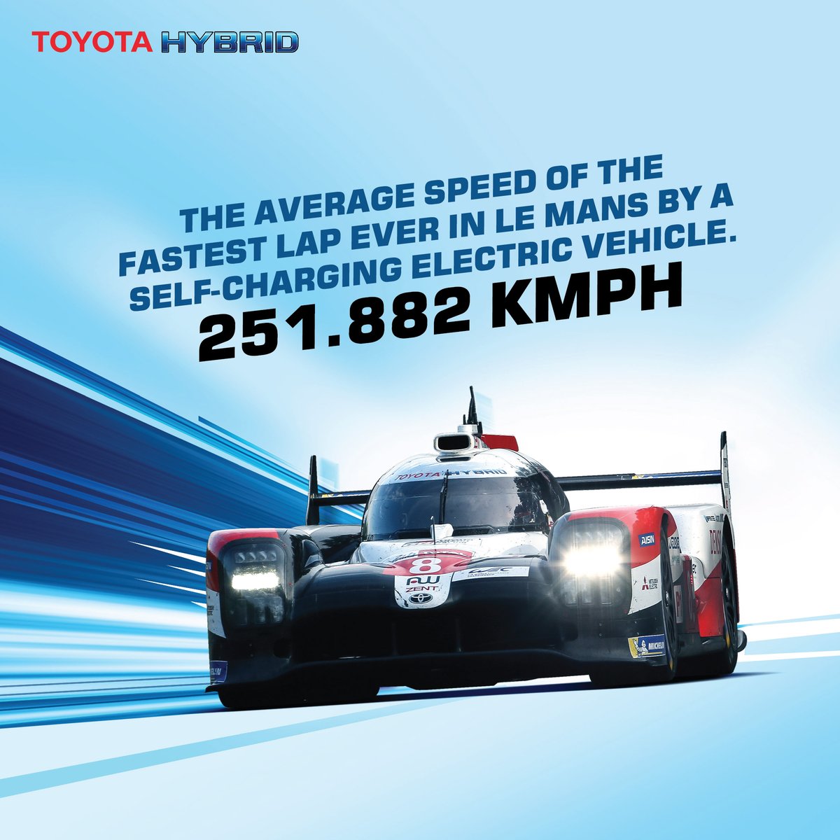 Toyota’s self-charging hybrids are engineered to utilise power from their combustion engine as well as the hybrid electric system to propel them forward faster. Often hitting blinding speeds in excess of 350 kmph.
#ToyotaHybrid #LeMans24 #ToyotaGAZOORacing #SelfCharging https://t.co/sXiVNTCBob