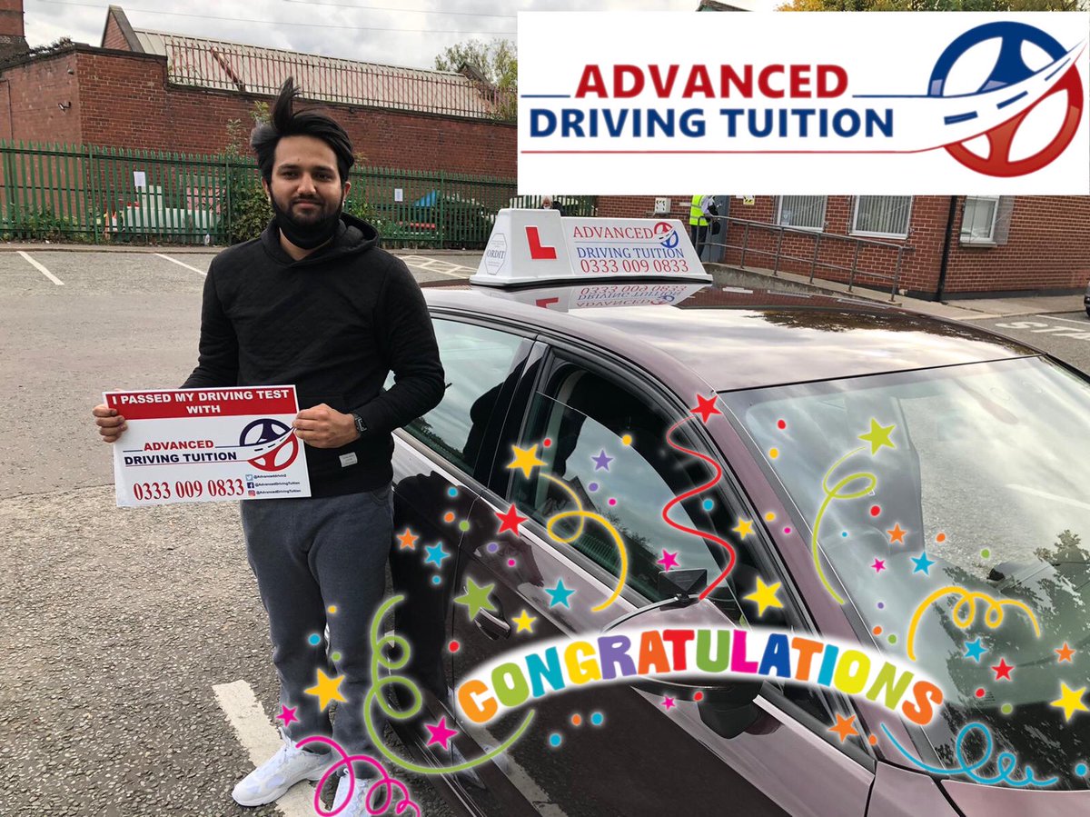 advanceddrivin2's tweet photo. Congratulations to Faizaan for passing his driving test
Tel.03330090833
#firstTimePass #BBCRadio1 #Mcr #DrivingLesson #BestDrivingSchool #Stockport #Rochdale #Oldham #Salford #Bury #Bolton #Nerousdrivers #Didsbury #Chorlton #Altrincham #Ashton #denton #prestwhich #Wilmslow https://t.co/mTgcLGgivT