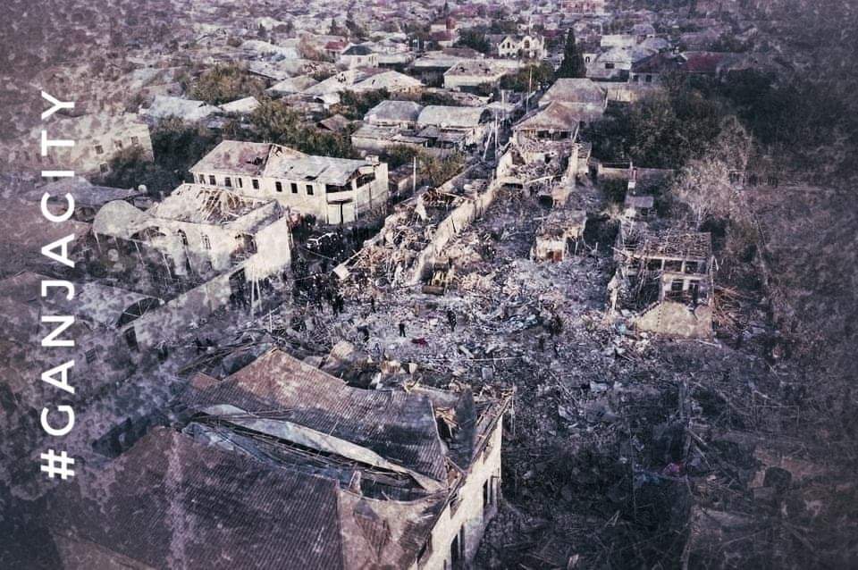 Jeyhun95694815's tweet photo. #GanjaCity 
#PrayForGanja
Tonight when people of #GanjaCity my brothers and sisters were sleeping in there beds they received a bomb from terrorist country of armenian. Please world wake up and know who is who! https://t.co/beqDBXZCVp