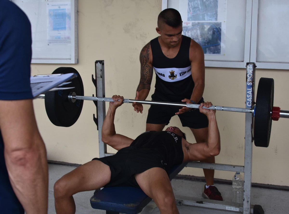 troupesdemarine's tweet image. Du 5 au 7 octobre, les marsouins du #6eBIMa et quelques militaires des #EFG ont découvert la nouvelle formule du challenge Panthère 🐆, rendez-vous sportif réalisé à chaque mandat MCD. Il se base sur des exercices crossfit sur 3 niveaux : bronze, argent et or.
📸 : CC1 Mireille