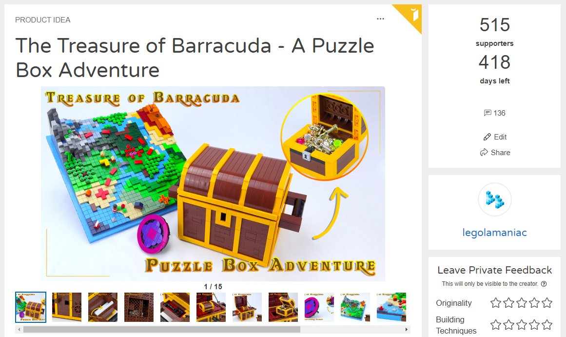 legolamaniac's tweet photo. 500 and counting! 🙀🔥❤️ This is awesome! A huge thank you to everyone! I am amazed at your wonderful support!
#Lego #LegoPuzzleBox #LegoIdeas
https://t.co/2RKnROq9cB https://t.co/oupdJjk1yZ