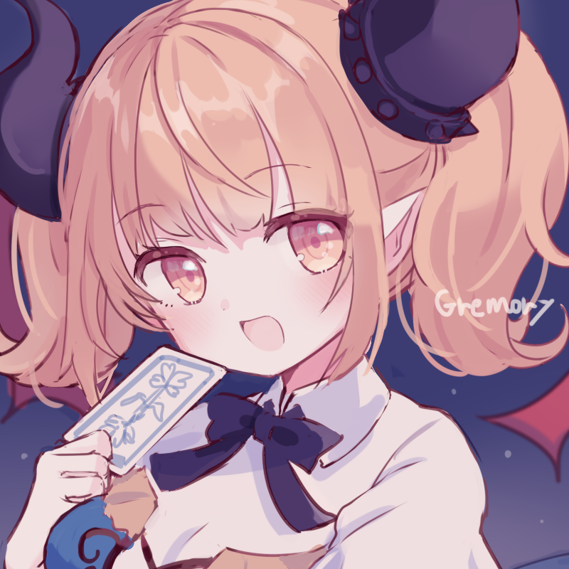 「まいにち投稿20日目
グレモリーちゃんでした!昨日遅くに描きあがってしまったので」|かるなばるのイラスト