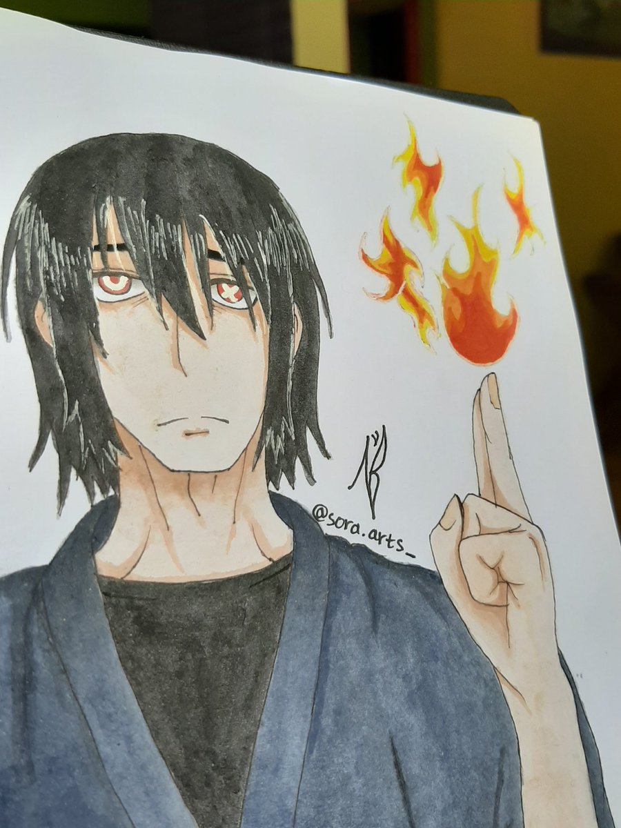 sora_salza's tweet photo. Benimaru Shinmon 🔥
紅丸新門 (ベニマル・シンモン) 🔥
Captain of Special Fire Force Company 7 🔥
Second and third generation 🔥
#art #benimarushinmon #benimaru #specialfireforce #enennoshouboutai #ベニマル・シンモン #紅丸新門 #炎炎ノ消防隊 #第三世代 #第二世代 https://t.co/h1yChpqyhp