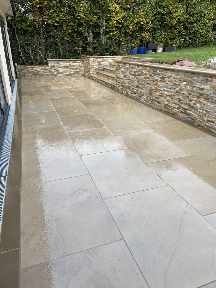 Harpenden Block Paving Co Ltd (@harpendenpaving) on Twitter photo One of teams completed @MarshallsGroup Sawn Versuro patio using the 1000mmx750mm Caramel Cream with bullnose steps, Autumn Bronze plank and Harvest Mix Drystack walling @MarshallsReg <a href="/NeilAndrewMess1/">Neil Andrew Messer</a> <a href="/DannyLaino/">Danny Laino</a> <a href="/RTMGeorgeP/">George Palmer</a> #bestbyfar One of teams completed @MarshallsGroup Sawn Versuro patio using the 1000mmx750mm Caramel Cream with bullnose steps, Autumn Bronze plank and Harvest Mix Drystack walling @MarshallsReg <a href="/NeilAndrewMess1/">Neil Andrew Messer</a> <a href="/DannyLaino/">Danny Laino</a> <a href="/RTMGeorgeP/">George Palmer</a> #bestbyfar
