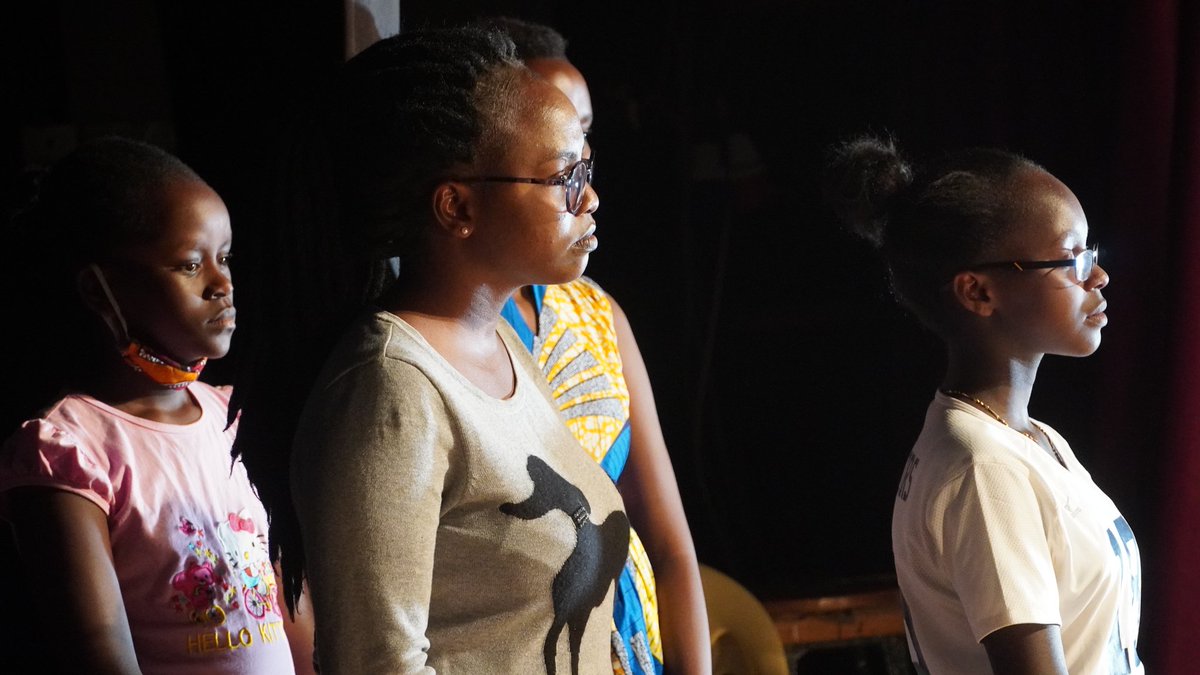 kitfest_ke's tweet photo. 'The Revived Team' was formed by Irene Munene (L), after volunteering for #KITFEST2019 the experience inspired her to create a theatre group that would take part in #KITFEST2020 . Her parents Tabitha (R) & Peter Munene help with the group's management. #KITFESTat5 https://t.co/DvXzax31z9