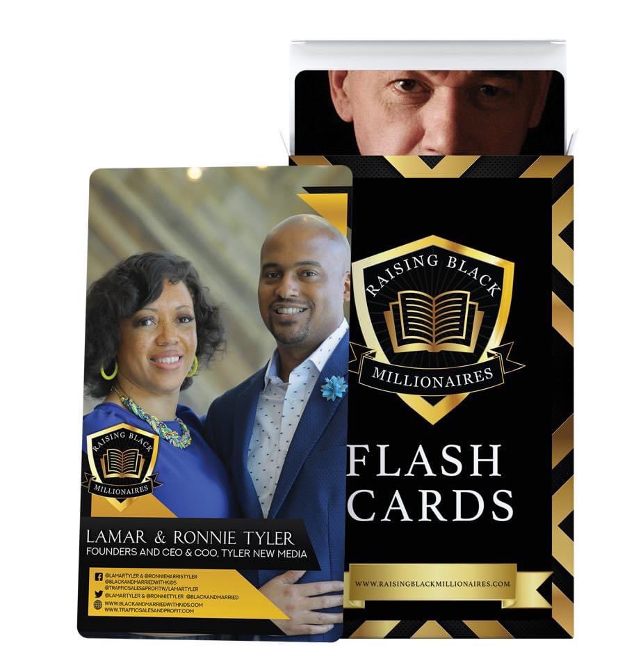 ThiahMuhammad's tweet image. Give your children the gift of self confidence, entrepreneurial ambition, and the certainty that they can attain wealth with the Raising Black Millionaires Flashcards, Vol. 1. Bit.ly/rbmflashcards1