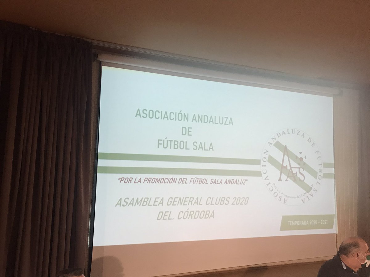 AAFSFutsal's tweet photo. Todo listo en Córdoba para que comience la Asamblea General de clubs 2020.
A las 12:35 los equipos están citados para realizar las acreditaciones.
El cónclave cordobés será presidido por Manuel Extremera Del. @CordobaAafs y por @cagigas1 en representación de la territorial. https://t.co/hzksa2YoTz