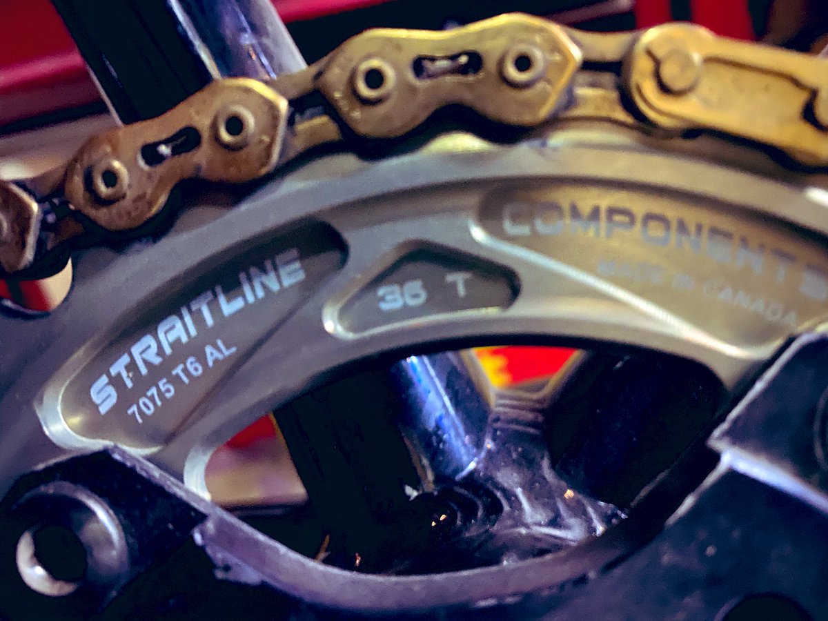 bucyo51's tweet image. 本当はここにdigiritカーボンチェーンリングが欲しかった、、　　

#digirit