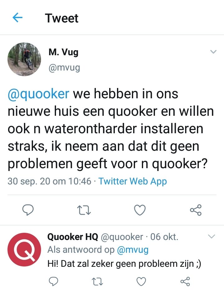 Waterselect's tweet image. Een #Quooker installeren i.c.m. een #waterontharder geeft geen problemen. 
Met onthard water neemt de levensduur van de apparaten in je #keuken toe en verlaag je de kosten van reparaties en vervangingen.
@mvlug @quooker waterselect.nl