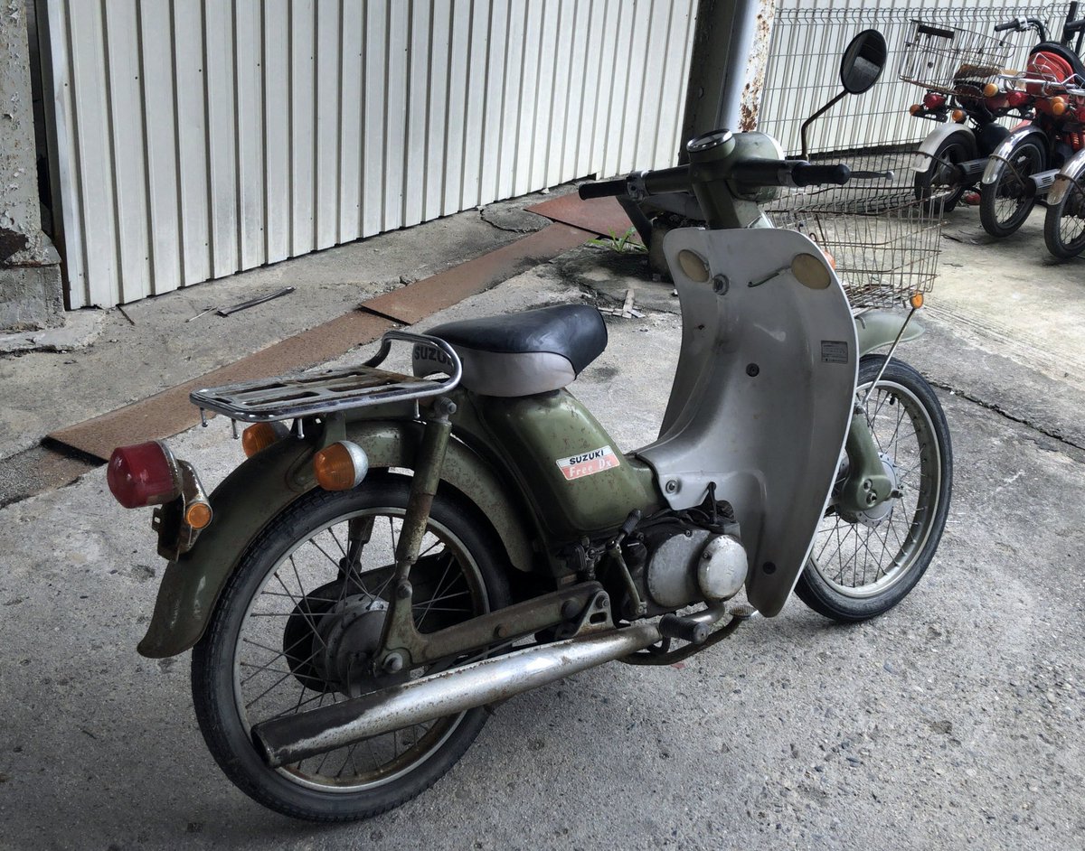 スズキ スーパーフリー に試乗 知識として知ってはいたけど カブのように変速の 門前 秋良 らきあえまんものイラスト