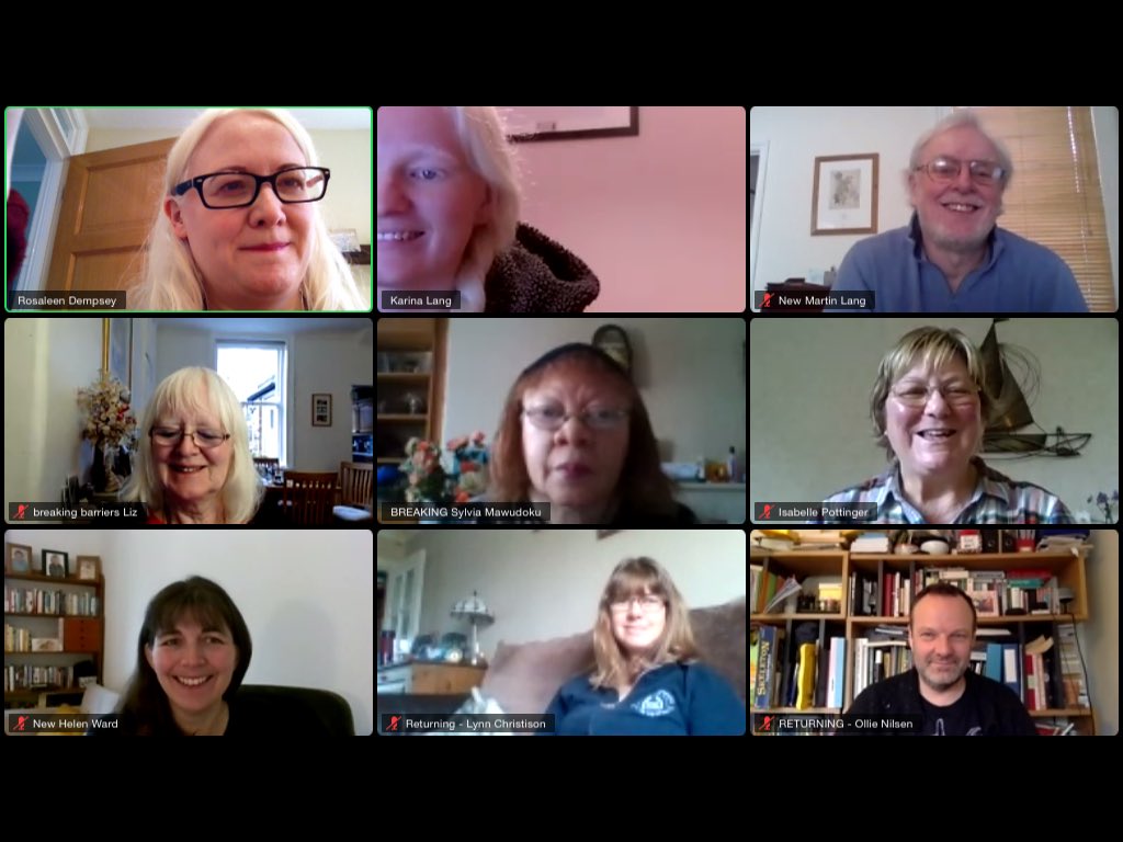 AlbinismUK's tweet image. AGM complete & we’re into the parents sessions #AFConference2020