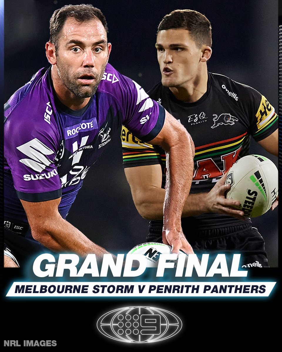 Nrl On Nine On Twitter It S Official The Melbourne Storm Will Take On The Penrith Panthers In The 2020 Nrl Grand Final Who Will Take It Out 9wwos Nrl