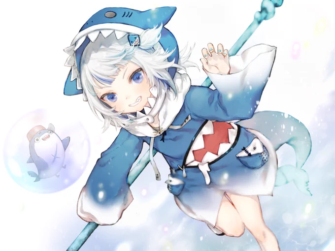 しゃーーーーく
#gawrt 