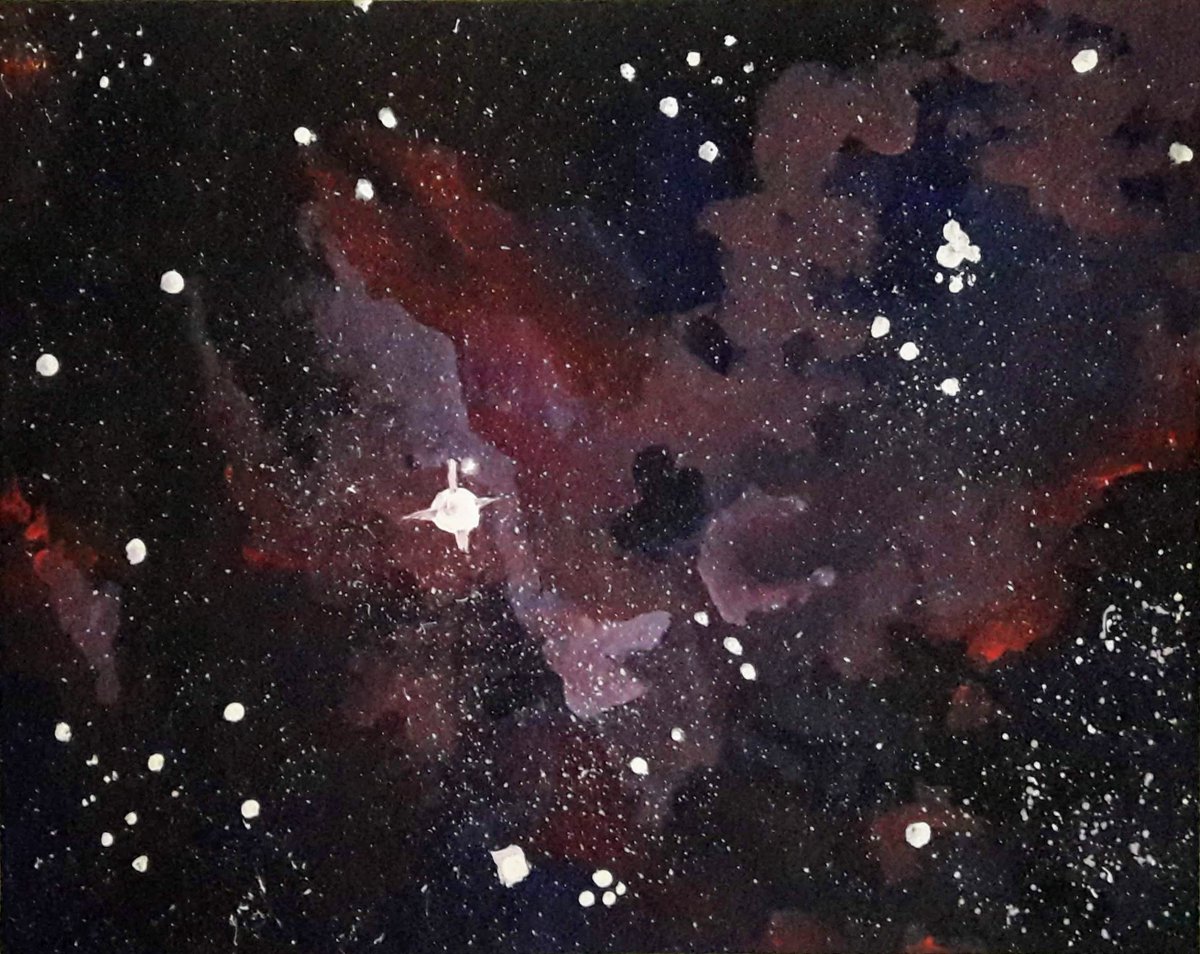 JohnGM_ARTIST's tweet photo. 'Space I', 2019, Acrylic on canvas, 40 × 50 cm
#painting #acrylicpainting #spacepainting #spaceacrylicpainting #acrylic #acryliconcanvas #stars #starsinspace #space #spaceart #spaceartwork #art #artwork #artist #ArtistOnTwitter https://t.co/vq0jmPI98E