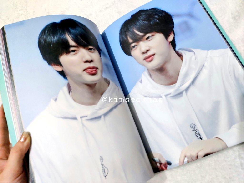  *drumroll* TIME FOR PHOTOBOOK SNEAK PEEKS! *I love the first one please I didn't know this existed **Soft Seokjin bc I am a soft stan gOodby3