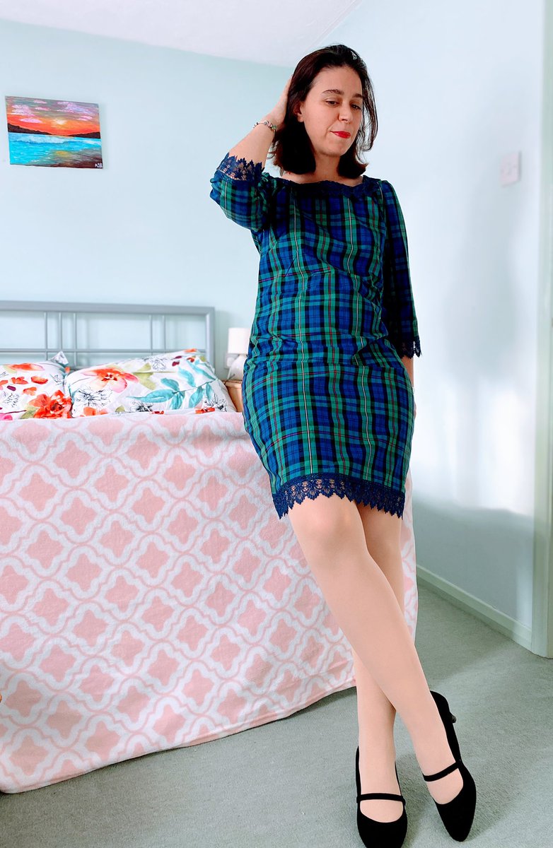 I didn’t stop there!! I tried different combinations of the pattern and here you have other one #sewing #sewingprojects #sewingpatterns