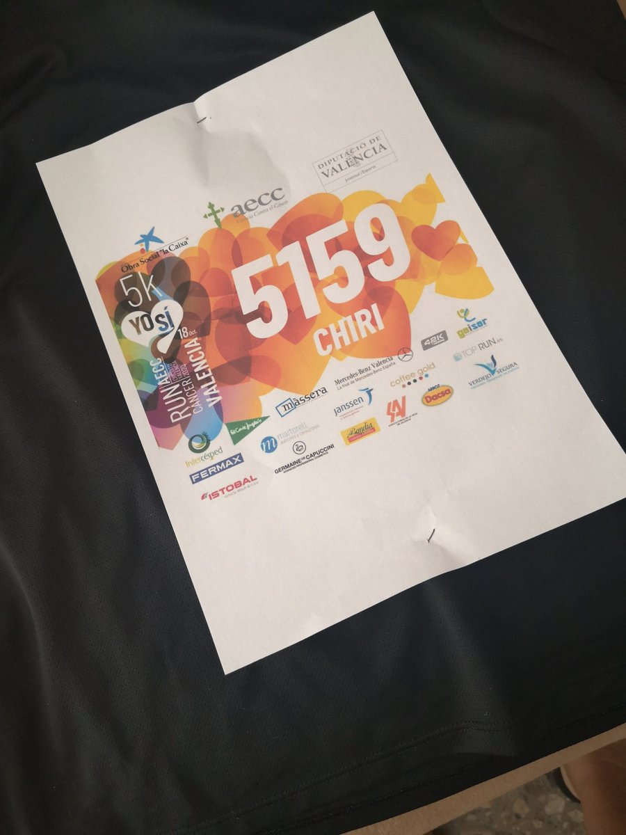 cristinachiri's tweet photo. Enguany més que mai també estaré a la #RunCancer , participant a la 5K i donant suport a #ValenciaContraElCancer
#YoSí #JoSí 
Encara podeu aconseguir un dorsal!!!! https://t.co/lxGzEMzddM