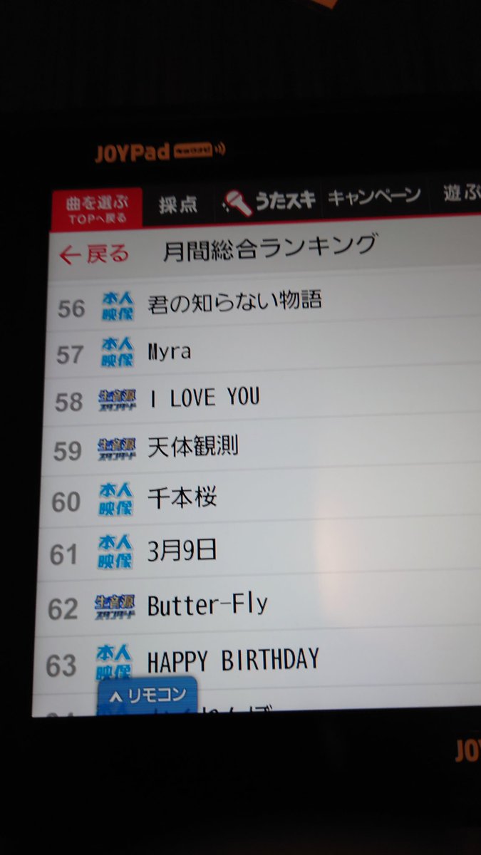 bumpofjunya's tweet photo. 18年前の曲なのにカラオケのランキングに100位以内に入ってるって凄い https://t.co/K58Kix3NHV