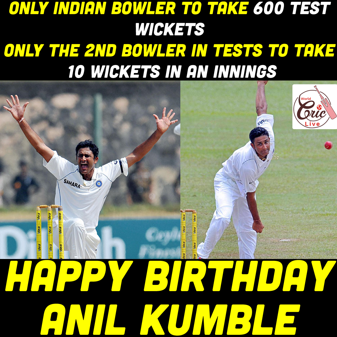 Happy Birthday Anil Kumble    