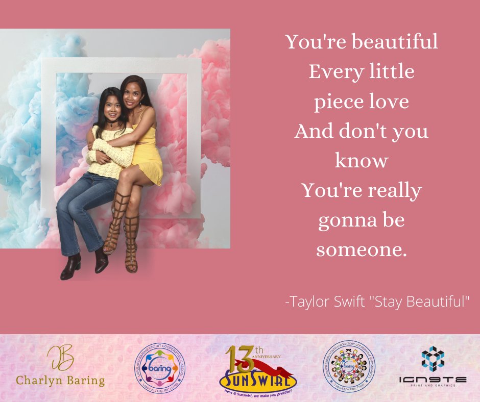 CharlynBaring's tweet photo. It's Saturday and that means karaoke time!! Here's a song lyrics from Taylor Swift to get you started. Stay beautiful you all!
 #SongLyrics #StayBeautiful #TaylorSwift https://t.co/I7V5IaKHMC
