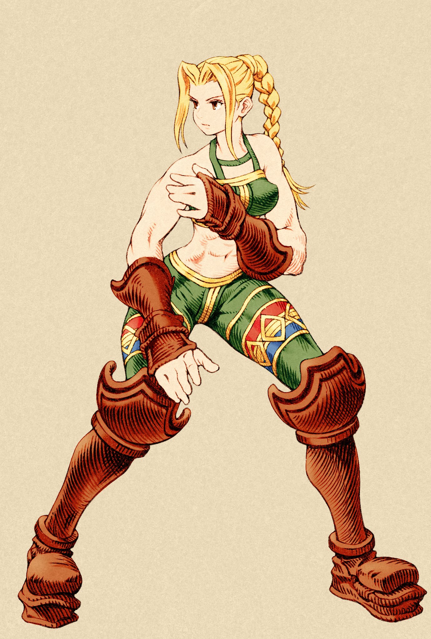 神戸新一 女性のモンクのイラスト完成しました 次はシーフのイラスト描きます イラスト ファンタジー モンク T Co 0vhl70lrhh Twitter