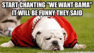 jade78052492's tweet photo. Have a great day #BamaNation. Tonight we kick Georgiaβs ass! #BeatGeorgia #Dynasty #BuiltByBama #BamaFactor #RMFT #RollTide β€οΈπππ https://t.co/7Xl1ATwwlK