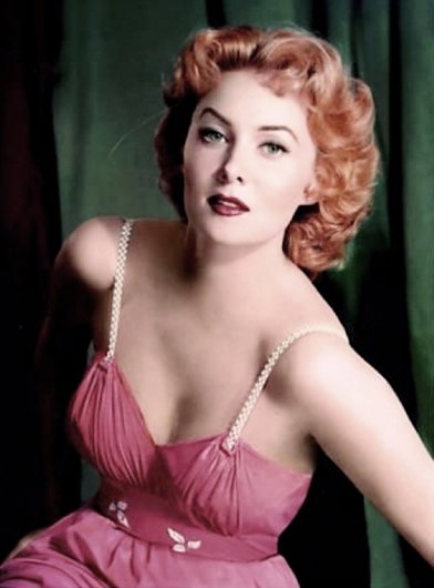 _AngelaLansbury's tweet photo. Very sad news: One of the very last stars of Hollywood's Golden Era and one of its greatest beauties, Rhonda Fleming, who was labeled 'The Queen of Technicolor', has died at 97. R.I.P. and farewell... https://t.co/mqVPUqWred