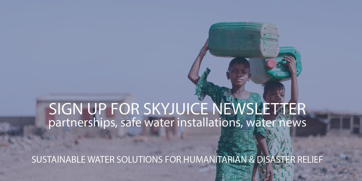 SkyJuiceInc's tweet photo. Sign up for our newsletter and get it in your inbox first! The next one will be coming out soon and you do not want to miss it. #skyjuice #skyhydrant #newsletter #water #news #innovation #technology https://t.co/tZ9XoudRnT