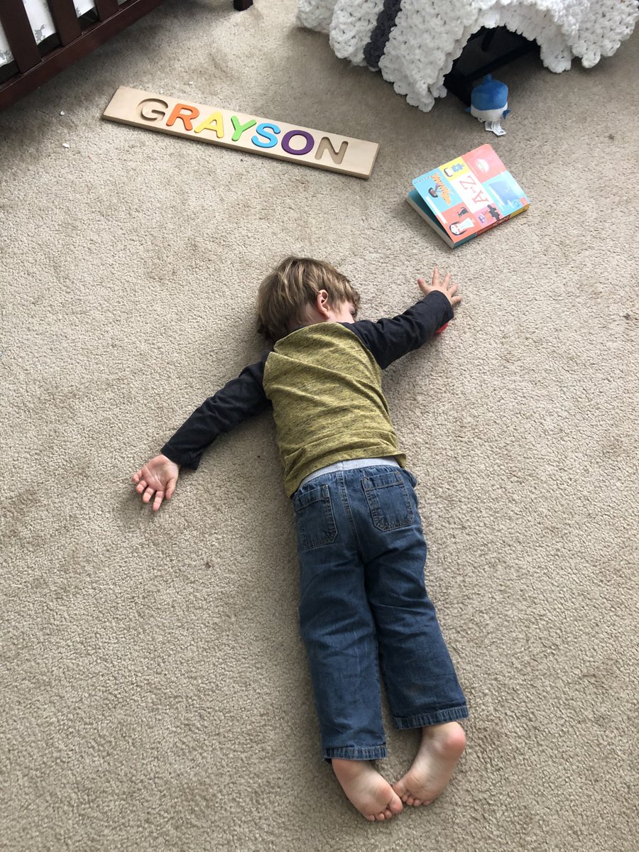 Dramatic post-playground night night