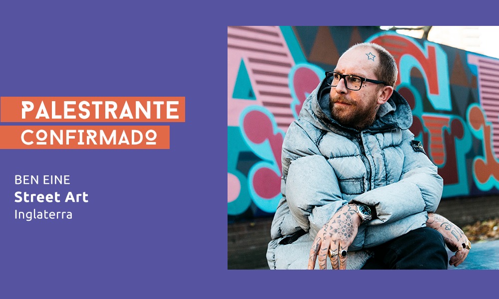 pixelshow's tweet photo. Que tal assistir um palestra do  pioneiro da aplicação da Tipografia dentro Grafite? 
Ben Eine vai palestrar às 20:30.
#PixelShow2020 https://t.co/nxu0AjE7Rk
