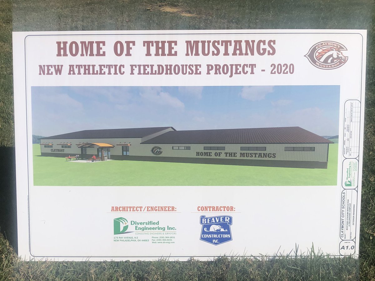 BIG_ZSports's tweet photo. Awesome things are happening in the Claymont School District... GROUND BREAKING for the New Stadium Renovation Project.. https://t.co/FBdrs2Id0k