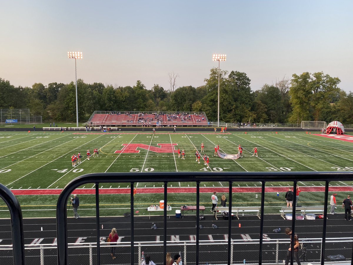 1480whbc's tweet photo. The site tonight for our stream game! @NWHSIndians plays against @GirardFootball. 

💻 Listen to the pre-game at 6:45: https://t.co/vrHwy42laL #WHBCSports                  

🎙 @JonBozeka &amp; @DFi643 on the call. https://t.co/ev4ZTS0G0L