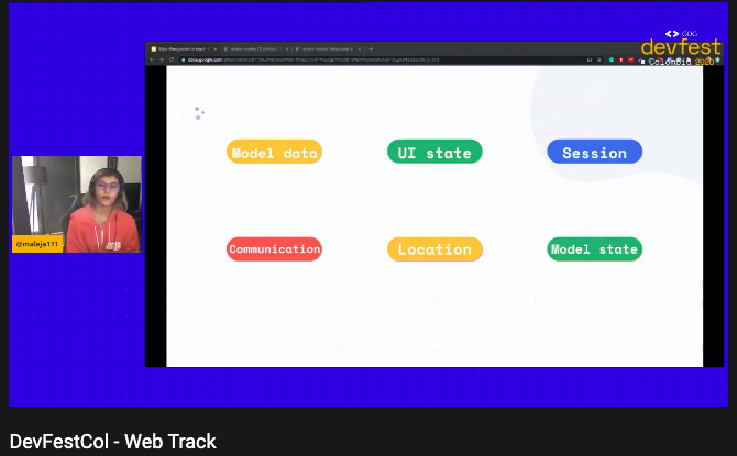 untalsebastianb's tweet photo. Great talk about different ways to handle the state in React JS with @maleja111 at @DevFest2020 @gdgmed @GDGCali https://t.co/IFIeASCYEk
