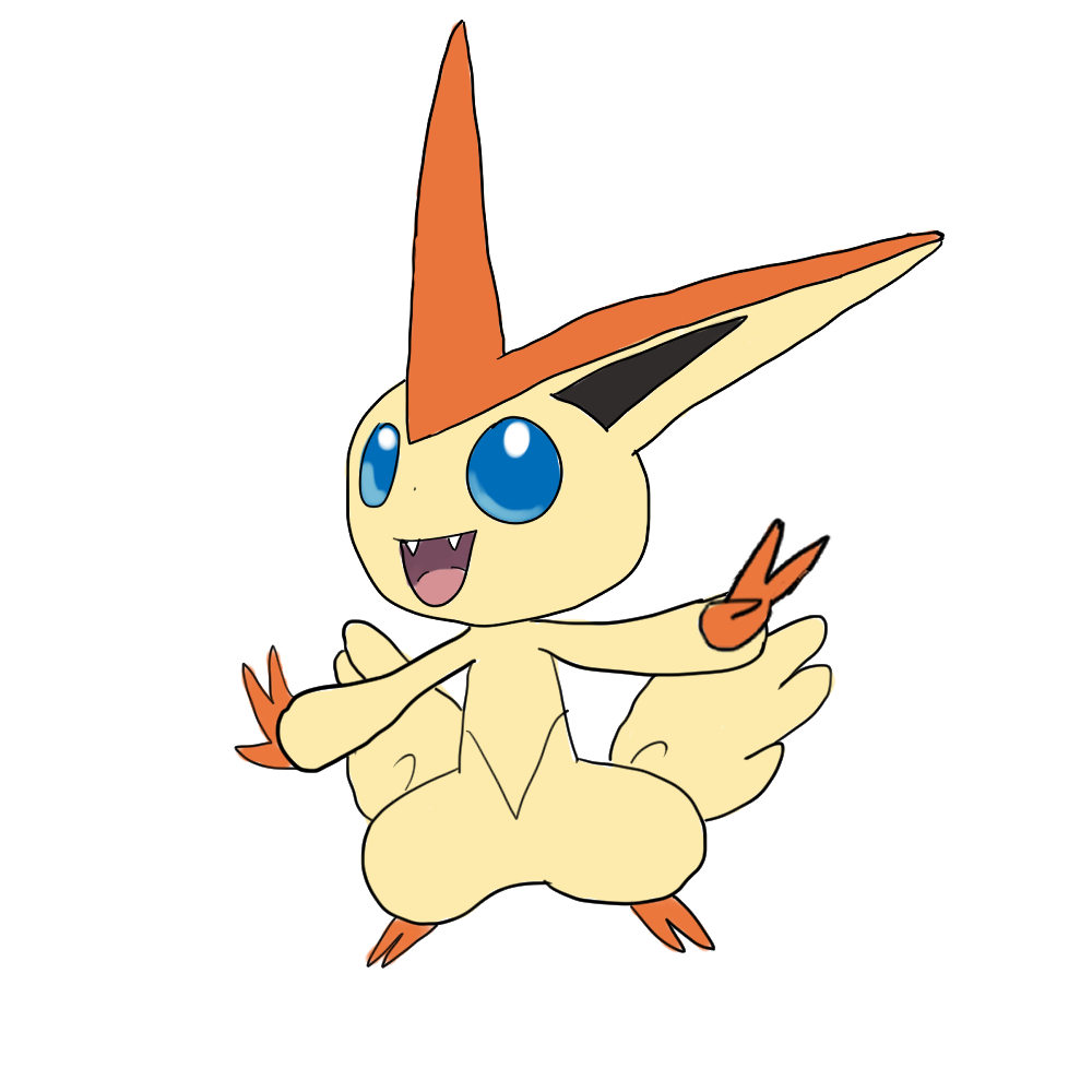 虎男とらお ポケモン図鑑 494ビクティニ 虎男とらお ポケモン図鑑 494ビクティニ
