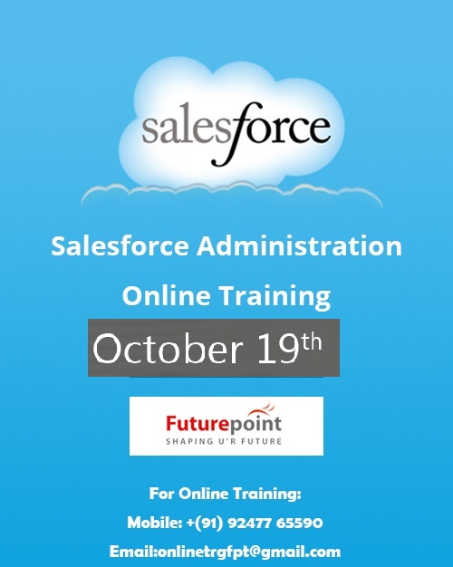 Futurepointech's tweet image. futurepointtech.com/sales-force-tr…
Salesforce Administration Training and Jobsupport
#salesforce #salesforceadministration #salesforcetraining
#salesforceadministrationonlinetraining #salesforceadmin