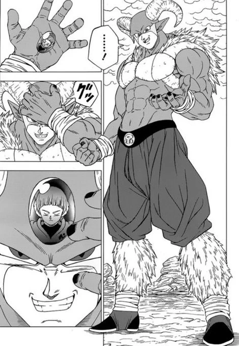 So what I'm gathering is,

After Goku gave this ULTIMATELY EVIL being Moro a senzu bean, he used his powers to gain the powers of an ANGEL because he touched Merus earlier.

Merus who sacrificed himself so Goku could KILL Moro. 